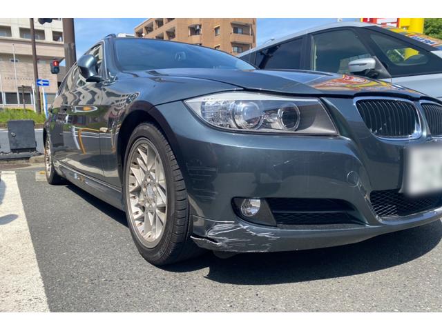 BMW E91 フロントバンパー交換|グーネットピット BMW E91 フロントバンパー交換|グーネットピット