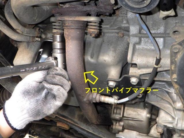 日産　ルークス　ＭＬ21Ｓ　ターボチャージャー交換