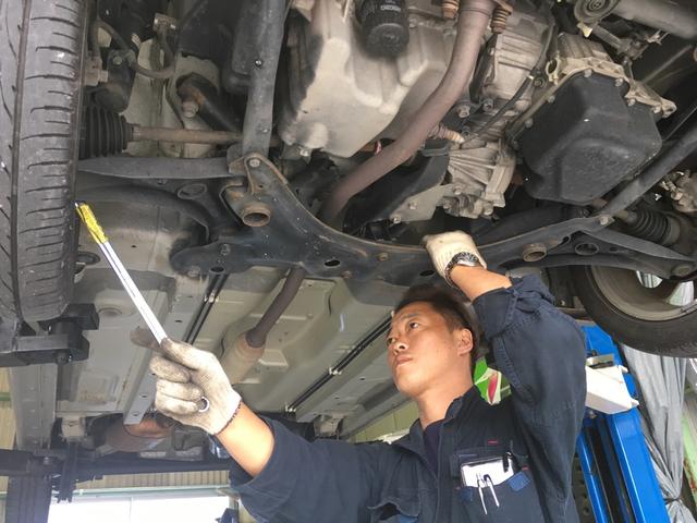 経験豊富な整備士がキッチリ整備いたします