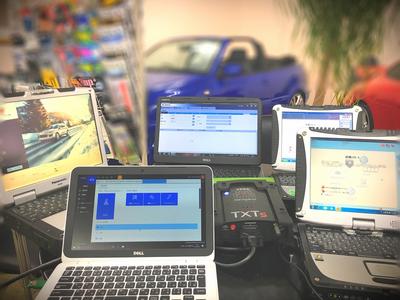 輸入車、専用テスターも多数所持！