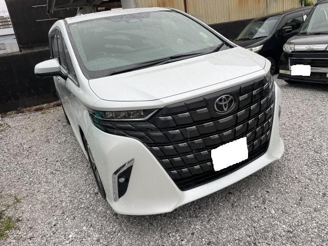 トヨタ　アルファード　持ち込みタイヤ交換