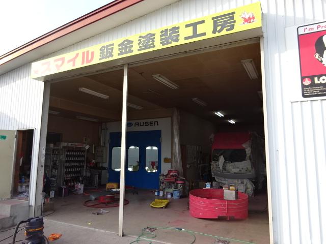 鈑金塗装も承ります。