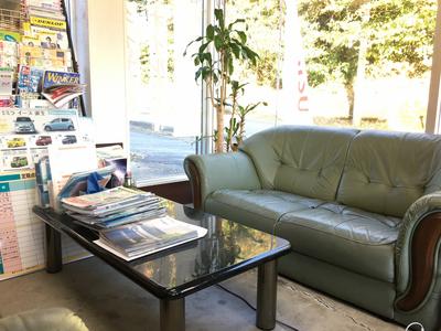 ソファー席も設備してます。