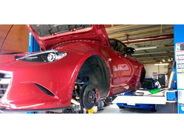 ロードスター車検、承りました。