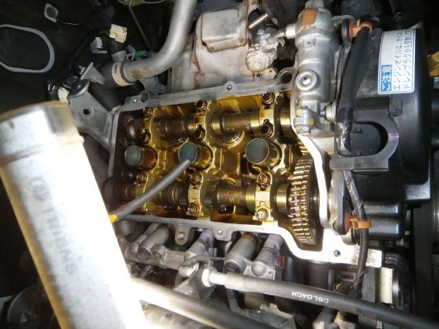 ダイハツ テリオスキッド 軽四 オイルもれ 車検 整備 車両故障修理 車検見積もりもお任せ下さい!! 石川県金沢市、田上、辰巳、末町、もりの里・白山市・野々市市・かほく市・津幡町・内灘町、他地域のお客様も大歓迎です!!