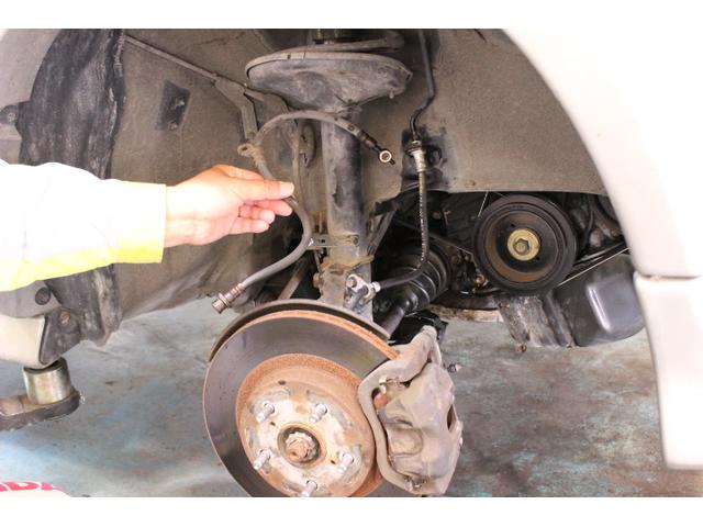 トヨタ RAV4 車検 ブレーキホース交換 ファンベルト交換 シャフト 