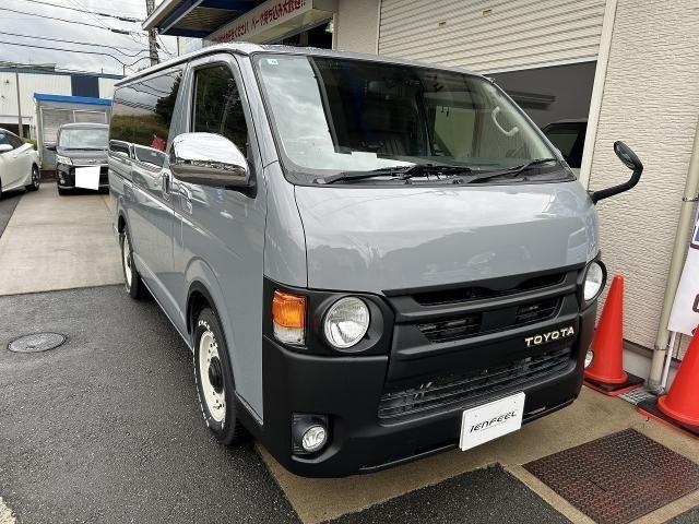 ハイエース　ミラー型ドライブレコーダー取り付け　京都　福知山