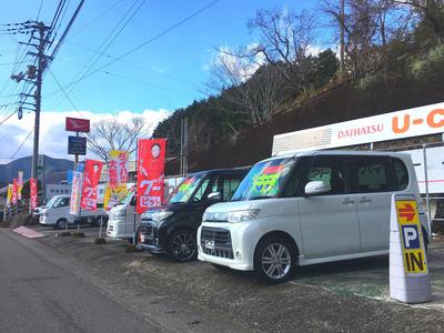 中古車の販売も積極的にやってマス