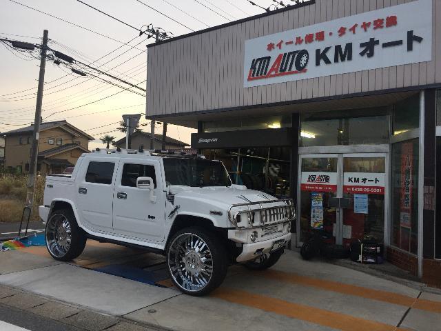 ハマー H2  30インチのタイヤ2本交換  315/30R30