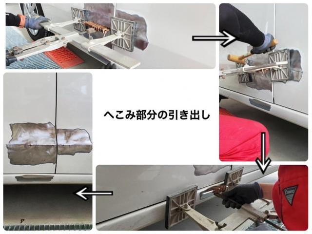 ホンダ　NBOX　へこみ修理　へこみ　鈑金　塗装　鈑金修理　観音寺市