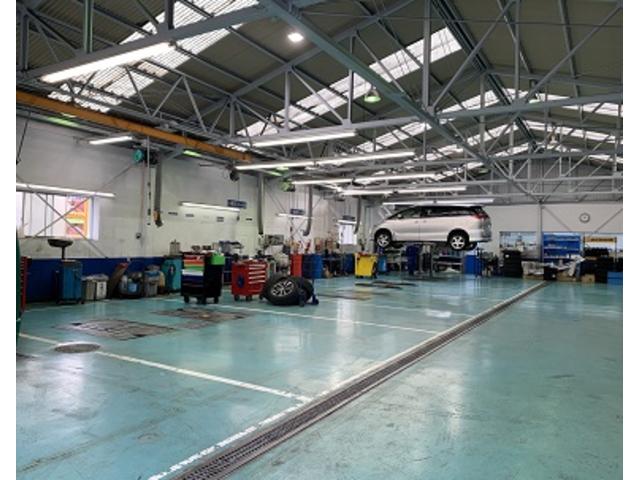 広々とした作業工場