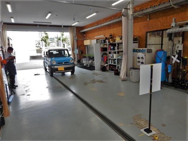 スズキ　ハスラー　フロントガラス交換　輸入ガラス　カメラ調整（エーミング）