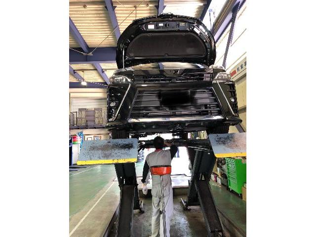 トヨタ ヴォクシーハイブリッド 新車点検【姫路市　車検　修理　鈑金　取付お任せください】