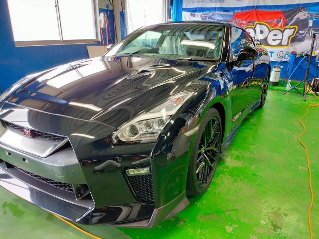 中古車 35 GT-R ダイヤモンドキーパー施行【姫路市 車検 修理 鈑金 取付 保険 コーティングお任せください】