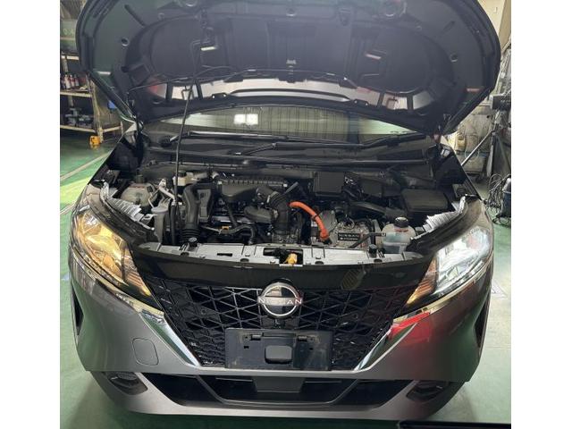日産 E13ノートのヘッドライトLED化【姫路市 車検 修理 鈑金 日産 E13ノートのヘッドライトLED化【姫路市 車検 修理 鈑金