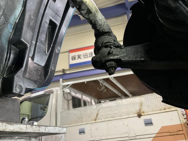 フィット　タイロッドエンドブーツ交換　【姫路市 車検 修理 鈑金 取付 保険 コーティングお任せください】