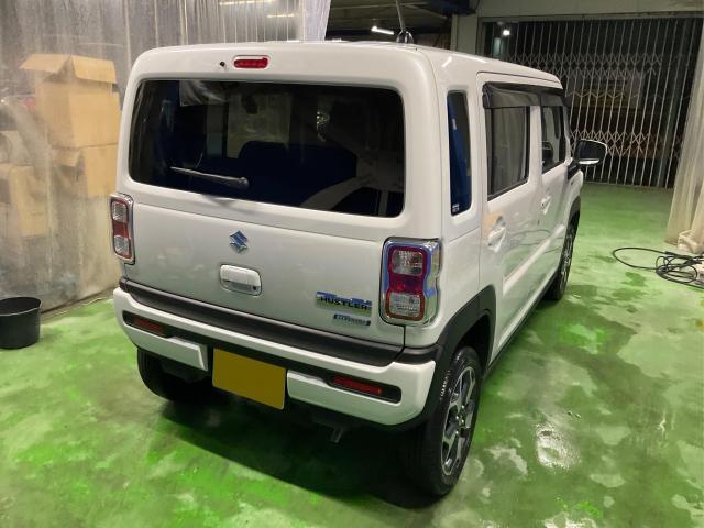 スズキ　ハスラー　クリスタルキーパー施工【姫路市 車検 修理 鈑金 取付 保険 コーティングお任せください】