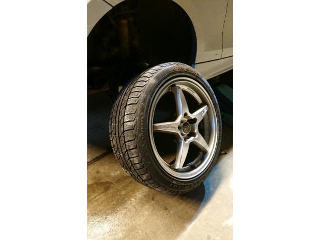 BMW 215/45R17 O・Z racing 4P タイヤ交換 スタッドレス 千葉県成田市・富里市・印西市・八街市・佐倉市・香取市・酒々井・印旛郡・香取郡・多古町・佐原の方も大歓迎！！