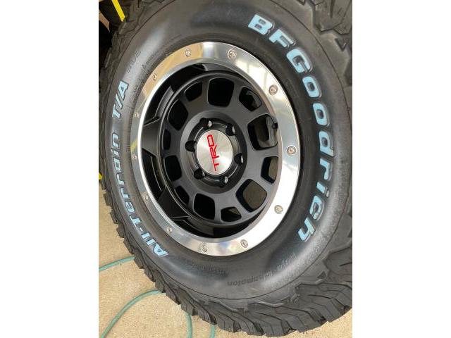 トヨタ FJクルーザー タイヤ交換 ホイール交換 TRD 純正 千葉県 トヨタ FJクルーザー タイヤ交換 ホイール交換 TRD 純正 千葉県