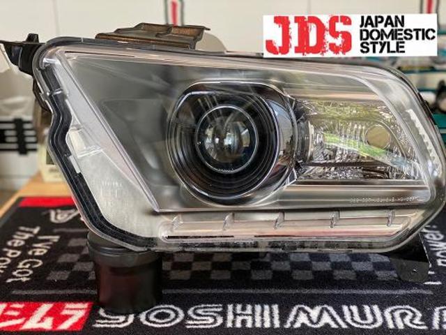 日本光軸 Jds フォード マスタング アメ車 ヘッドライト 車検対応 カットライン ロービーム すれ違い カスタム 仕様 加工 改善 光量 調整 長野県 他店のやり直しと修理 グーネットピット