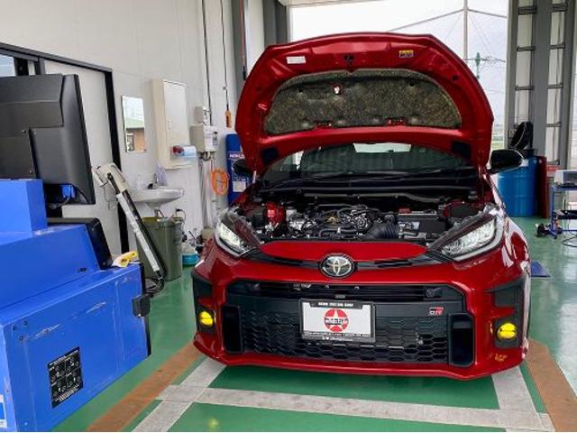 【GRヤリス】 ライトカスタム ローダウン RS-R 光軸調整 エーミング TOM'S リアダクト 取付け 茨城県水戸市より ﾜｲﾙﾄﾞｽﾀｲﾙ・ﾃｽﾄｾﾝﾀｰ水戸