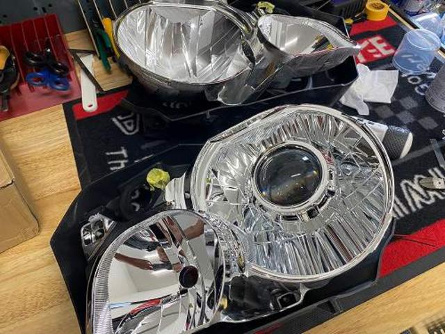【車検対応 ﾛｰﾋﾞｰﾑ】 タンドラ 純正ﾍｯﾄﾞﾗｲﾄ 日本仕様 左側通行用に加工 カラ割り無し 雨漏り保証 札幌市・名古屋市より 「JDS外車改善ラボ」 ﾜｲﾙﾄﾞｽﾀｲﾙ・ﾃｽﾄｾﾝﾀｰ水戸