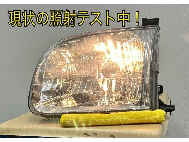 【新ﾛｰﾋﾞｰﾑ検査】USﾄﾖﾀ ﾀﾝﾄﾞﾗ 2000 純正ﾍｯﾄﾞﾗｲﾄ JDS Mｼﾘｰｽﾞﾌﾟﾛｼﾞｪｸﾀｰ HID 車検対応 日本通行用加工  予備車検 JDS ﾃｽﾄｾﾝﾀｰ水戸 徳島県徳島市より