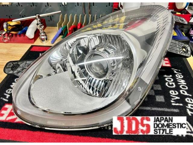 【新ﾛｰﾋﾞｰﾑ検査】ﾎﾟﾝﾃｨｱｯｸ ｿﾙﾃｨｽ 2006 純正ﾍｯﾄﾞﾗｲﾄ JDS Mｼﾘｰｽﾞﾌﾟﾛｼﾞｪｸﾀｰ HID 車検対応 日本通行用加工  予備車検 JDS ﾃｽﾄｾﾝﾀｰ水戸 岡山県倉敷市より