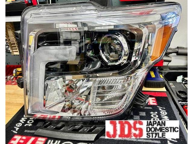 【新ﾛｰﾋﾞｰﾑ検査】ﾆｯｻﾝ ﾀｲﾀﾝ 2017 車検対応 純正LEDﾍｯﾄﾞﾗｲﾄ「JDS Pｼﾘｰｽﾞ」日本通行用加工 ｶﾗ割り無し 雨漏り保証  予備車検 ﾕｰｻﾞｰ車検 ﾃｽﾄｾﾝﾀｰ水戸  福岡県北九州市より