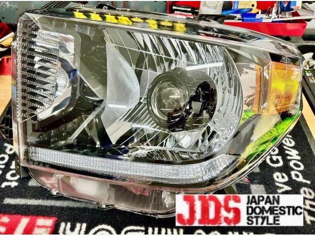 【日本光軸ﾍｯﾄﾞﾗｲﾄ】USﾄﾖﾀ ﾀﾝﾄﾞﾗ SR5 2014「JDS Mｼﾘｰｽﾞ」純正 HID 車検対応 対策 加工 修理 日本仕様 左側通行 予備車検 福島県南相馬市より