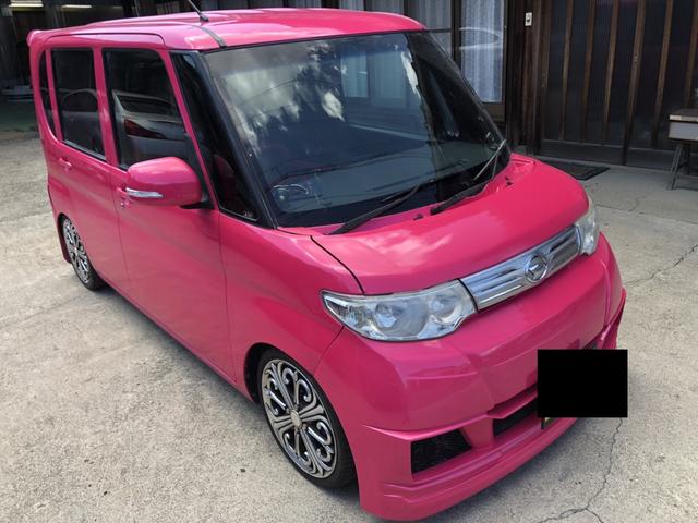 ダイハツ タント 格安全塗装 トヨタピンク 三重 鈴鹿 全塗装 持ち込み車輌 グーネットピット