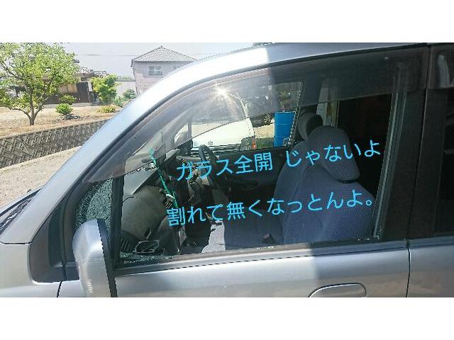 L150s ムーヴ F左ドアガラス交換 松山市中野町 東温市重信地区 伊予郡砥部町 グーネットピット