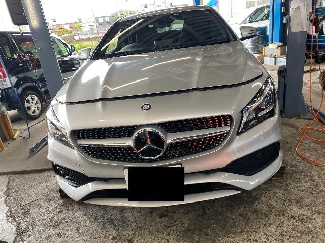 メルセデス・ベンツ　CLA W117 持ち込み　グリル交換　千葉市　中央区　松ヶ丘　蘇我　緑区　若葉区　稲毛区　美浜区　花見川区　市原市　茂原市　木更津市 　船橋市　習志野市　佐倉市