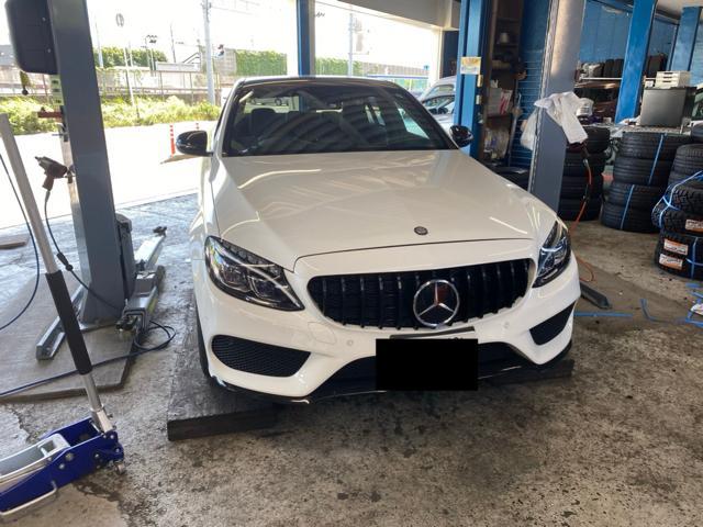 メルセデス・ベンツ　Cクラス　W205 C43 AMG 持ち込み　パナメリカーナグリル交換　千葉市　中央区　松ヶ丘　蘇我　緑区　若葉区　稲毛区　美浜区　花見川区　市原市　茂原市　木更津市 　船橋市　習志野市　佐倉市