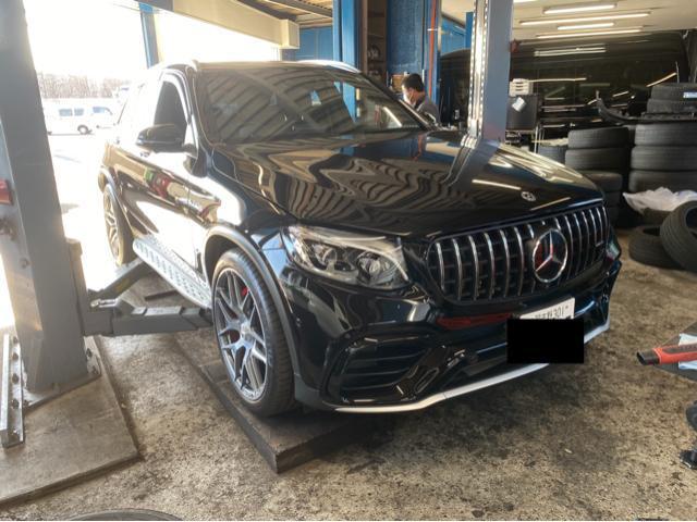 メルセデス・ベンツ　GLC63 AMG W253 持ち込み　パッド交換