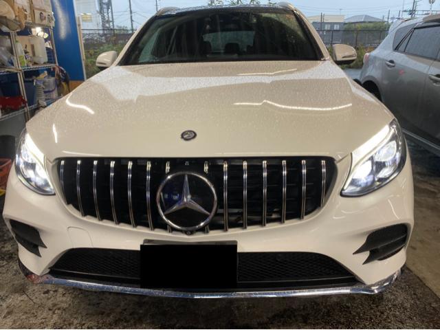 メルセデス・ベンツ　GLC W253 パナメリカーナ　グリル交換