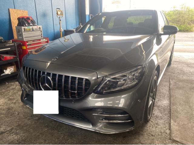 メルセデス・ベンツ W205 Cクラス 後期 純正アンビエントライト 連動