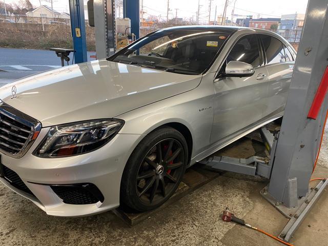 メルセデス・ベンツ　W222 Sクラス　S63AMG 持ち込み　20インチ　ランフラットタイヤ交換