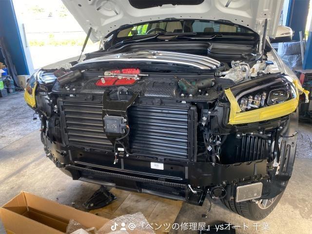 ベンツの修理屋』ysオート千葉 新型　X167 GLS  パナメリカーナグリル取り付け