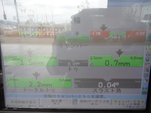 車高調取付後は・・続きがある!! マークX②測定調整

