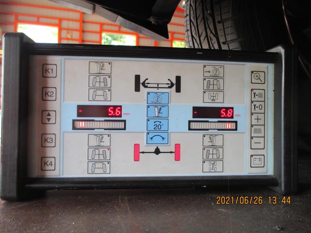 RAV4車高調取付　③アライメント測定調整!!