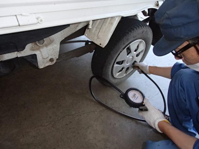 軽トラ車検!! 　全部見せます〈受入点検〉①