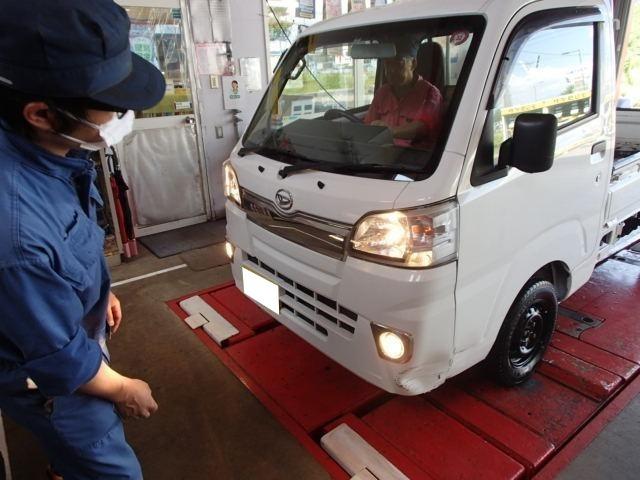 軽トラ車検!! 　全部見せます〈定期点検整備〉②