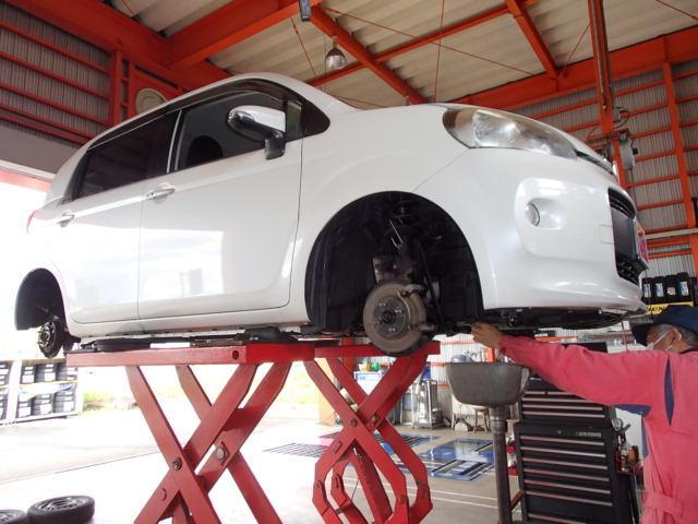 ポルテ車検!! 　全部見せます〈定期点検整備〉③