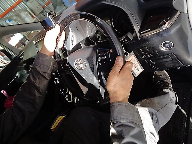 ヴェルファイア車検!! 　全部見せます　〈受入点検〉②