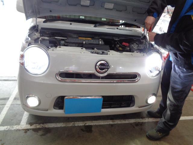 ミラココア車検!! 　全部見せます　〈テスター検査〉⑤