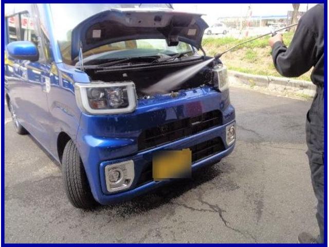 ウエイク車検!! 　 全部見せます　〈受入点検〉②