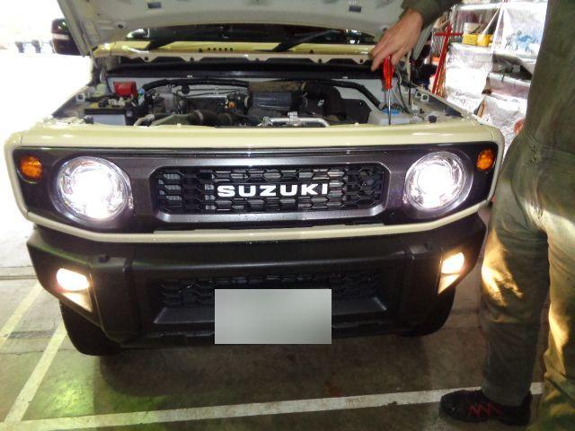 ジムニー車検!! 全部見せます　〈受入点検〉②