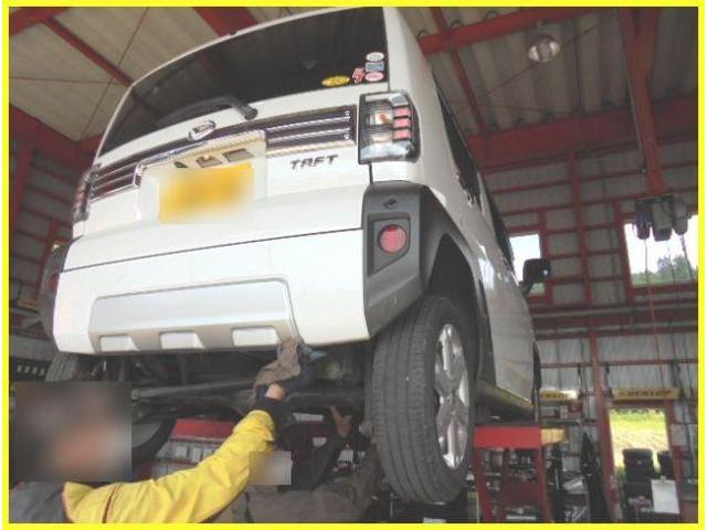 タフト　車検から一年後の【法定12ヵ月点検】①