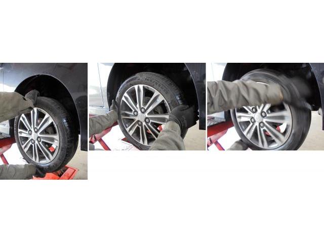 ムーヴ車検 !  　ｻｽﾍﾟﾝｼｮﾝｼｽﾃﾑ　〈受入点検〉
